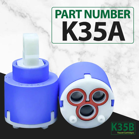 Replacement Faucet Cartridge Compatible With La Torre Gerber Danze Moen Single Lever And Tub Faucets, ceramic stem K35A