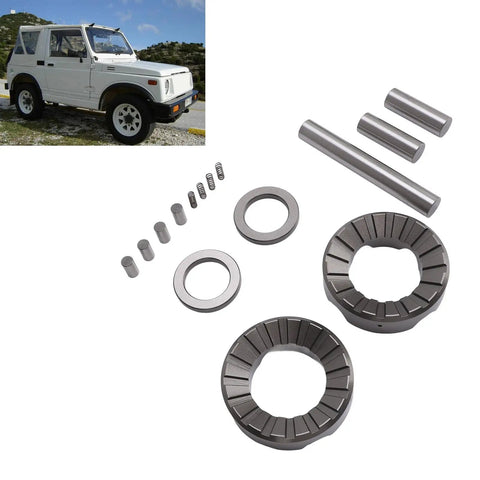 Heavy Duty Differential Locker Axle Kit For Suzuki Samurai Rear End Swap Featuring 26 Splines And Solid Mechanical Locking Action parts layout