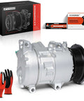 Heavy Duty AC Compressor With Clutch For Toyota Camry And Rav4 2007 To 2009 Two Point Four Liter Engine with installation kit.