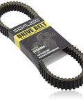 Heavy Duty Drive Belt for Yamaha Grizzly Kodiak Rhino Wolverine ATVs 400 450 YFM400 YFM450 YXR450 Fits 3C2-17641-00-00 5GH-17641-00-00 5GH-17641-10-00 5GH-17641-11-00 Replacement, black rubber 873mm ATV drive belt