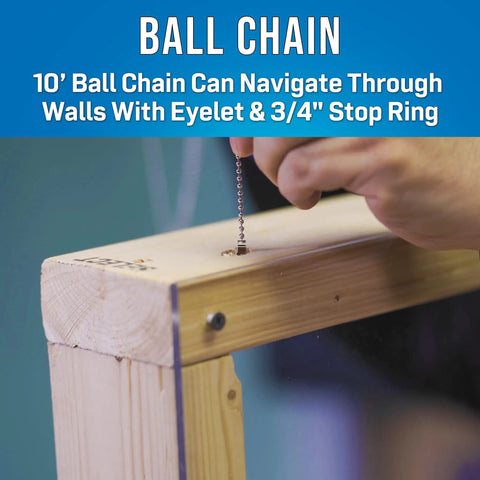 MagneTriever Magnetic Retrieval System Kit With Flexible 24 Inch Retriever, 10 Foot Ball Chain, Three Quarter Inch Stop Ring, MRS RH20 Expandable Retrieval Hook, And Durable Pouch For Easy Debris Retrieval In Tight Spots
