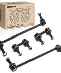 Beefed Up Set Of Four Front And Rear Sway Bar End Links Kit Stabilizer Links For Nissan Altima 2013 Through 2018 And Maxima 2016 Through 2018 Replacement Upgrade, shown with packaging.