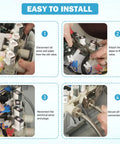 Installation steps for Washer Water Inlet Valve Replacement With Easy Install And Durable Build For No Fuss Water Flow