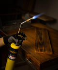 Trigger Start Butane Torch for Welding and Soldering with blue flame, instant on-off ignition, TS4000 style