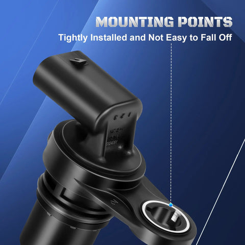 Dodge Camshaft Position Sensor Set Of 2 For Journey Avenger Caliber Dart Patriot Compass Cherokee Renegade And Chrysler 200 2.0L 2.4L L4 Engines Easy Plug And Play OE Replacement black sensor with mounting points