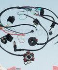 Universal All In One Electric Stator Coil CDI Wiring Harness And Spark Plug Kit For 49cc To 125cc ATVs dirt bikes view