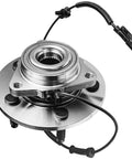 Front Wheel Bearing Hubs Assembly For Dodge Ram 1500 2006 2007 2008, 5 Lug, Beefy 2 Wheel Bearing And Hubs Replacement Set with sensor