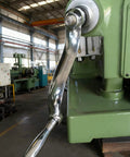 9 Teeth Crank Milling Machine Lift Crank Rocker Arm Parts Alloy Lift Crank Handle installed on green milling equipment