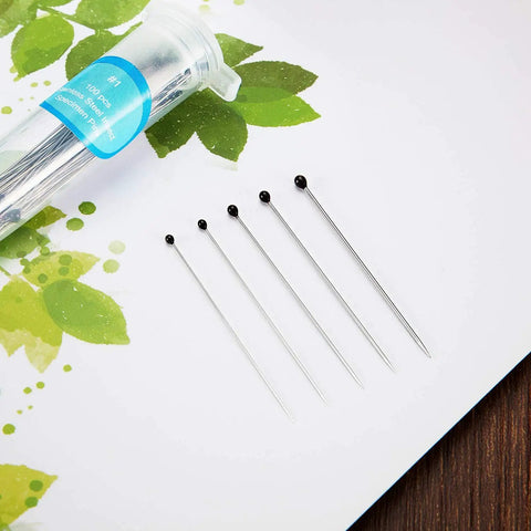 Stainless Steel Insect Pins Kit Bulk 500 Piece Five Size Set For Entomology Displays And School Projects Durable Reusable Specimen Pins