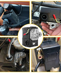 Four Port Air Compressor Pressure Switch Replacement Control NPT Quarter Inch 95 to 125 PSI 20A with Flexible Mounting Options