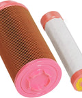 4 Pack Inner And Outer Air Filter Replacement Set For ZD Series Tractors ZD1211 ZD1211L ZD1211R ZD1211RL D323 filters on display
