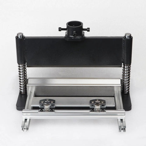 Heavy Duty Pro Grade Press Brake Attachment For 12 To 20 Ton Hydraulic Presses With Adjustable Back Gauge