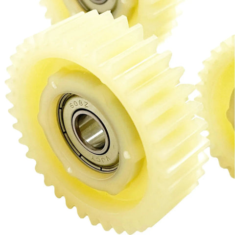 Three Pack 36T Nylon Gear Set With Preloaded Bearings For 47.5mm Left Outlet Hub Motors Fits 500W To 1000W E Mountain Bikes Fat Bikes And Scooters Plug And Play Ready To Roll