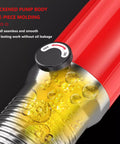 50 Ton Hydraulic Gear Puller Kit With 3 Jaw And 2 Jaw Sets, showing thickened pump body with oil bubbles