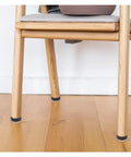 Heavy Duty Adjustable Leveling Feet For Furniture 16 Piece Set on chair protecting floor with smooth rubber base