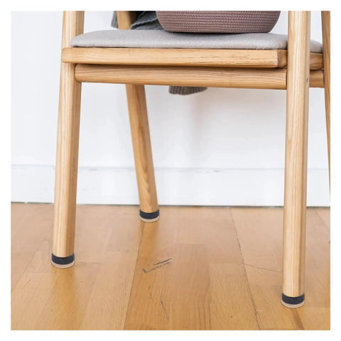 Heavy Duty Adjustable Leveling Feet For Furniture 16 Piece Set on chair protecting floor with smooth rubber base