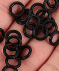 Close-up of 20-Piece Hydraulic Jack O-Ring Kit Rubber Seals for Bottle Jacks and Floor Jacks 0.7 Inch OD 0.5 Inch Lift Easy Install