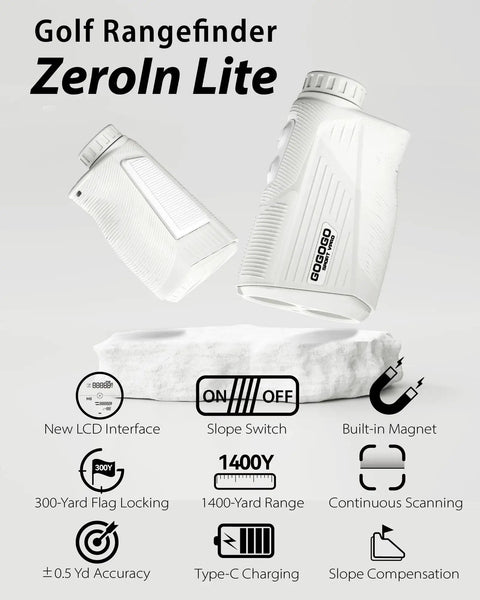 Magnetic Golf Rangefinder With Slope Adjustment And Fast Flag Lock Tech Delivering Dead Nuts Accurate Measurements Up To Fifteen Hundred Yards For Snagging Thin Pins And Shredding Scorecards