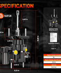 Dodge Ram Direct Fit Hydraulic Power Brake Booster Replacement for 2003-2011 Ram 2500 3500 detailed specifications image