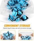 Rocker Panel Fender Flare Clip Kit With Sealer And Rivet Fasteners Nylon DIY Friendly Clip Set in ziplock bag