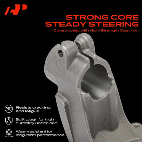 Close-up of 2x Front Left And Right Steering Knuckle And Wheel Bearing Hub Assembly With Dust Shield For Ford Escape 2013 Through 2019
