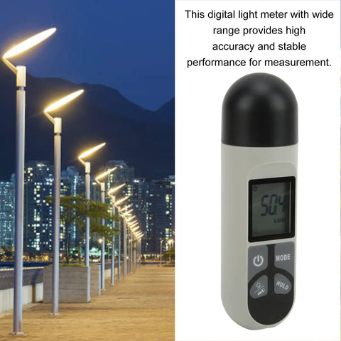 Digital Lux And PAR Meter For Lab Home Office With Wide Range Light Meter And LCD Backlit Display ABS Build Long Lasting Go To Portable And Easy To Use For Lighting Plant Photosynthesis And Illumination Tests, handheld ABS meter
