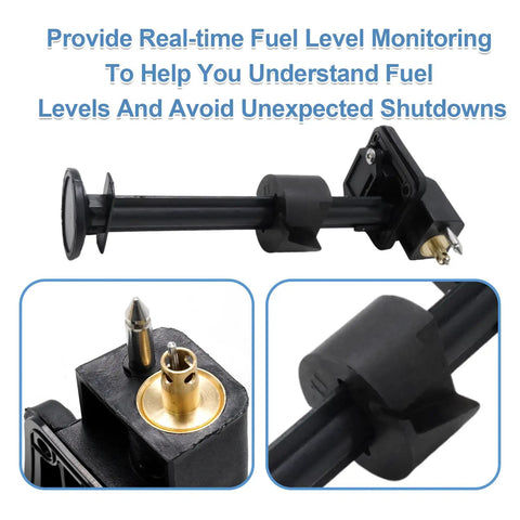 Yamaha Outboard Fuel Meter Assembly Replacement For 12L And 24L External Fuel Tank, Fits 6YL-24260-00, 6YL-24260-01, 6YL-24260-10 Real Time Fuel Level Gauge For Marine Engine, Easy Install Replacement Sensor And Meter For Accurate Fuel Readings