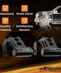 2 Inch Rear Drop Lowering Shackles For Dodge Ram 1500 2500 3500 Mega Cab 2003 2013 8 Lug Trucks With Leaf Springs Under Rear Hanger