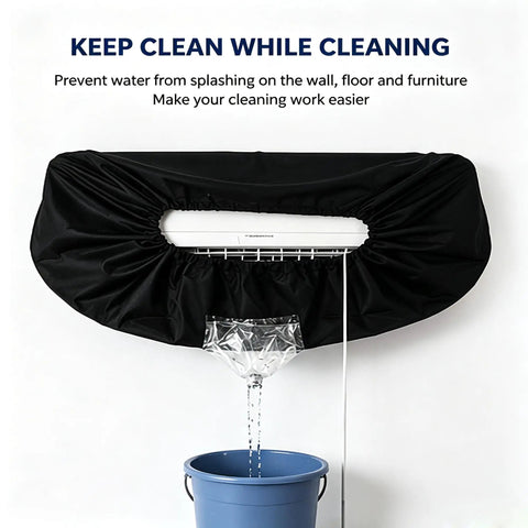 Heavy Duty Air Conditioner Cleaning Cover For Outdoor Units Crafted From Battle Tested Polyester Fabric Designed To Kick Back Dust And Grime With Zero Fuss To Keep Your Hvac Unit Fresh Summer Ready All Year Long