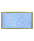 Front view of 14 By 24 By 1 Inch Fiberglass Disposable Furnace Filter 12 Pack EZ Flow II with no metal retainers; MERV 1 rating.