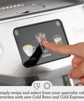 Oracle Jet Semi Automatic Espresso Machine Featuring Precise Heat Control with touchscreen selection for Cold Brew mode.