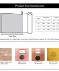Product Size Introduction for Heavy Duty Copper Wire Mesh Roll 118 Inch By 39 Inch Dense 180 To 200 Mesh Per Inch Chart