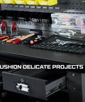 Rugged 72 By 24 Inch EVA Rubber Workbench Mat 5mm Thick Heavy Duty Top Protector For Garage And Workshop Tables