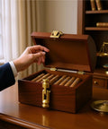 Hand opening wood box with brass hidden barrel hinges set for cabinets and furniture continuous piano cylindrical hinges