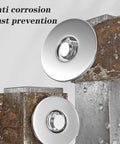 20 Pieces 304 Stainless Steel Flat Washers for Bolts 18 8 Rust Resistant Hardware Set Durable Washers on corroded metal