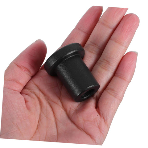 Heavy Duty Carbon Steel Barn Door Clamps And Sliding Door Replacement Spacers Set, No-Fuss Track Hardware, close-up view
