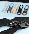 Tiny Zipper Pulls Set For Clothes And Bags, Detachable Replacement Tabs For Small Hole Zippers, Quick Install And Reusable Pull Tabs, 4 Pack