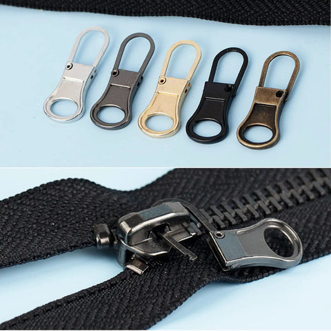 Tiny Zipper Pulls Set For Clothes And Bags, Detachable Replacement Tabs For Small Hole Zippers, Quick Install And Reusable Pull Tabs, 4 Pack
