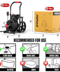 100 Foot Auto Feed Electric Drain Snake Auger For 2 To 4 Inch Pipes Beast Mode Sewer Clog Crusher Machine dimensions and recommended uses.