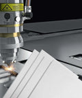 Laser cutting 4 Pack 6061 Aluminum Sheet Metal 3x12x1/8 Inch With Protective Film; polished surface crafting use