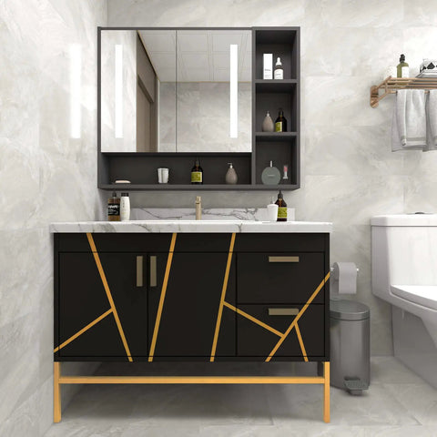 Gold Stainless Steel Look Peel And Stick Wallpaper Self Adhesive Cleanable Removable For Cabinets, Appliances, Refrigerators
