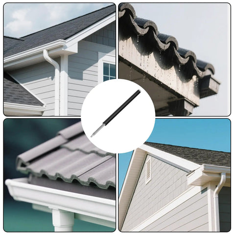 10 Pack 7 Inch Gutter Screws And Plastic Ferrules For Sagging Gutter Repair No Fuss Easy Install Rust Resistant Weatherproof Kit