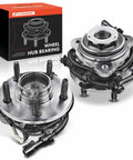 Two Pack Front Wheel Bearing And Hub Assembly With ABS 5 Lug For Ford Ranger 1998 1999 2000 And Mazda B4000 1998 1999 2000 4WD ABS Only Direct Fit Replacement Plug And Play