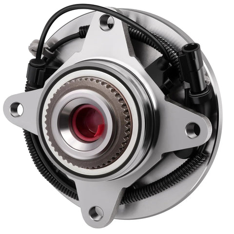 Front Wheel Hub And Bearing Assembly 515119 For Ford F150 2009 2010 And Lincoln Navigator 2003 2006 Six Lug With ABS OE Quality Direct Fit Two Piece Replacement
