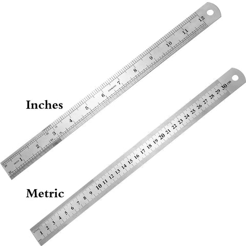 Aluminum Alloy Center Finder Square With 45 Degree Angle Guide Dead Center Layout Tool For Wood And Soft Metal Marking Ruler in inches and metric.