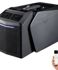 Kick Back And Stay Chill With This 6200 BTU Portable Air Conditioner, remote control shown with sleek split design.