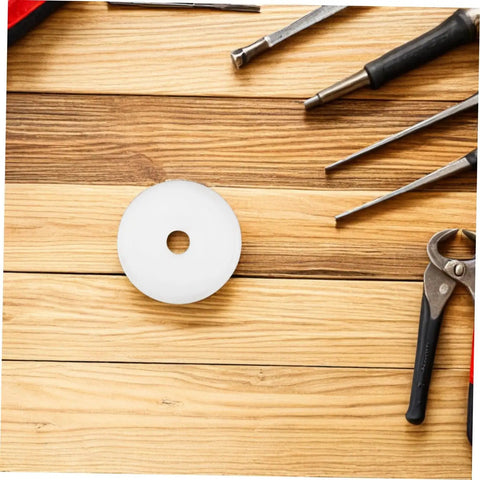 Effortless Swap 5 Pack Nylon Guided Pulley Wheels For Whisper Quiet Glide On Industrial Manure Tracks Patio Doors And Heavy Duty Carts Built Like A Tank on wooden surface with tools.