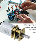Ultra Compact 6V Micro DC Geared Motor With 3mm Shaft For RC Cars Robots And DIY Toys 30 RPM Mini Metal Gear Reduction Motor