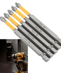 Get These Awesome Impact Driver Bit Sets Made From S2 Alloy Steel! 5-piece PH2 magnetic bits