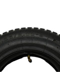 Close-up of the Beefy 8 Inch Wheelbarrow Tire With Inner Tube 3.25 3.00-8 4PR 25 PSI Max Fits Wheelbarrows Hand Trucks Tool Carts